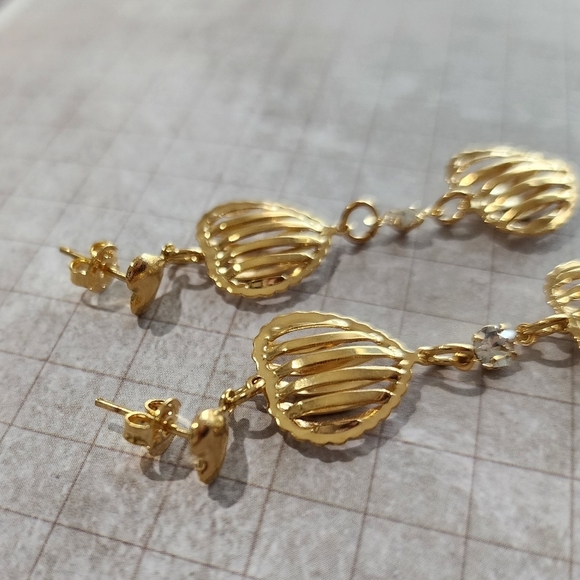 GOLD filled earrings - Picture 3 of 6